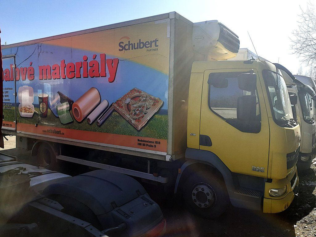 DAF LF45.210 mit Carrier Motorschaden engineproblem - Kamion frigorifer: foto 1 DAF LF45.210 mit Carrier Motorschaden engineproblem - Kamion frigorifer: foto 1