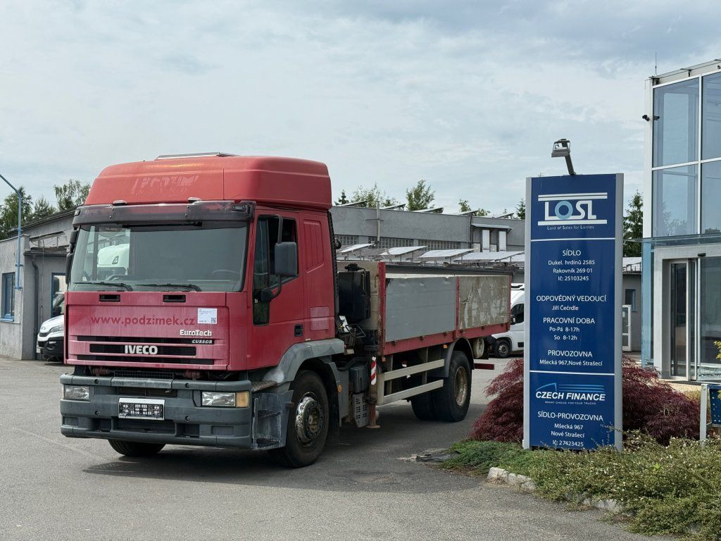 Iveco 190E35 EURO 1 Kran PM10 - Kamion me vinç: foto 1 Iveco 190E35 EURO 1 Kran PM10 - Kamion me vinç: foto 1