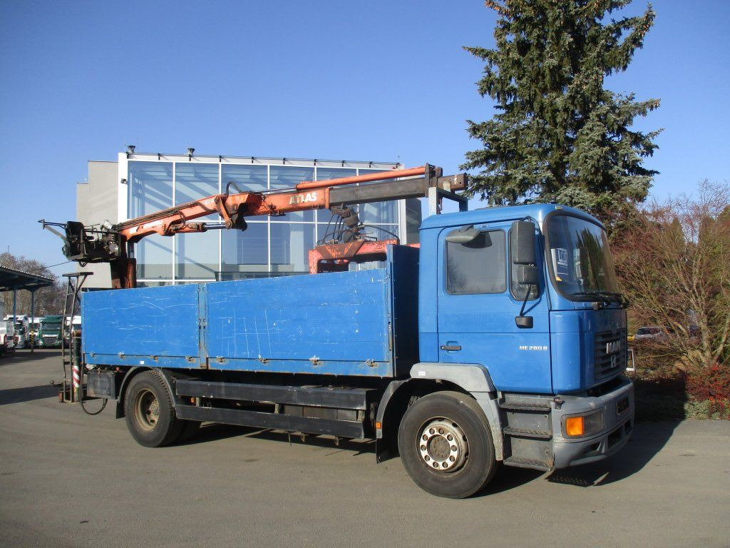 MAN 12.284 EURO 2 ATLAS - Kamion me vinç: foto 3 MAN 12.284 EURO 2 ATLAS - Kamion me vinç: foto 3