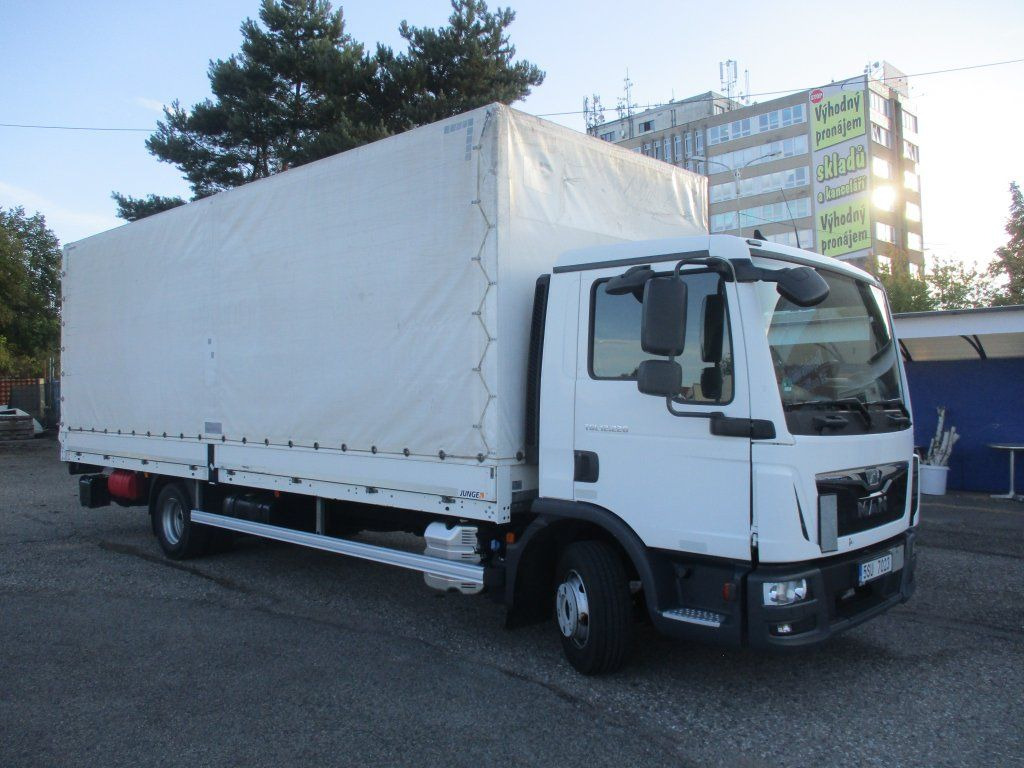 MAN TGL 12.220 - Kamion me tendë: foto 2 MAN TGL 12.220 - Kamion me tendë: foto 2