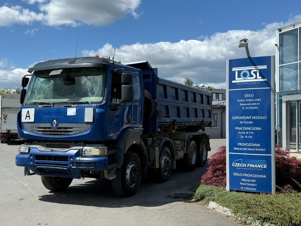 Renault Kerax 450 S3 8x4 EURO 4 - Kamion vetëshkarkues: foto 1 Renault Kerax 450 S3 8x4 EURO 4 - Kamion vetëshkarkues: foto 1
