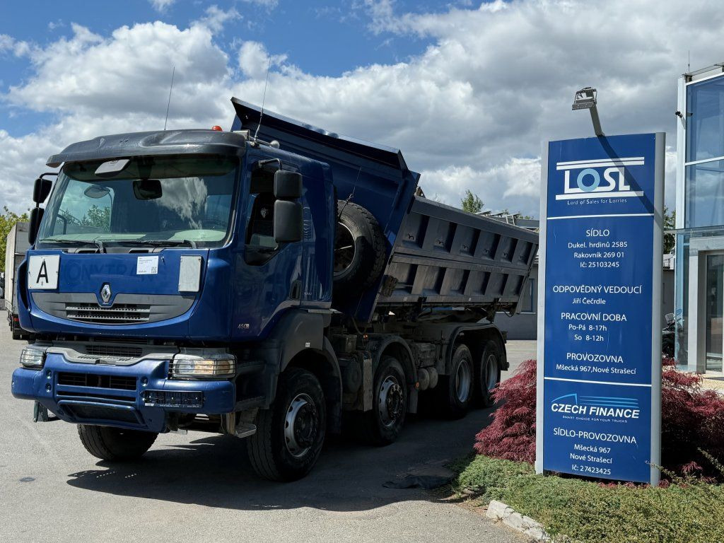 Renault Kerax 450 S3 8x4 EURO 4 - Kamion vetëshkarkues: foto 2 Renault Kerax 450 S3 8x4 EURO 4 - Kamion vetëshkarkues: foto 2