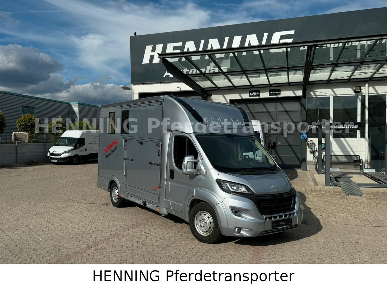 Peugeot Boxer 3 - Sitzer - Kamion bagëtish: foto 1 Peugeot Boxer 3 - Sitzer - Kamion bagëtish: foto 1