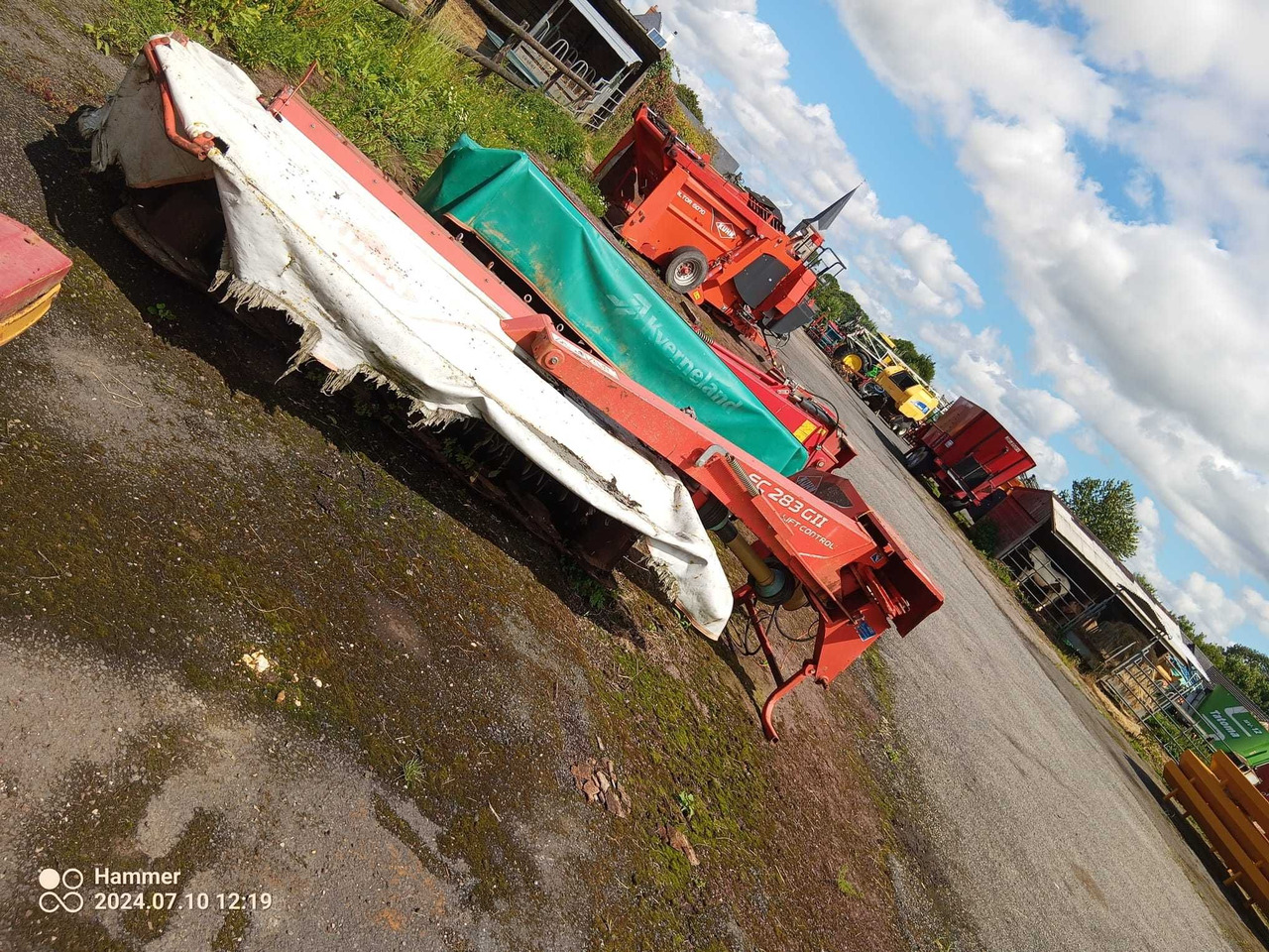 Kosiarka Kuhn fc 283 GII - Korrëse bari: foto 2 Kosiarka Kuhn fc 283 GII - Korrëse bari: foto 2