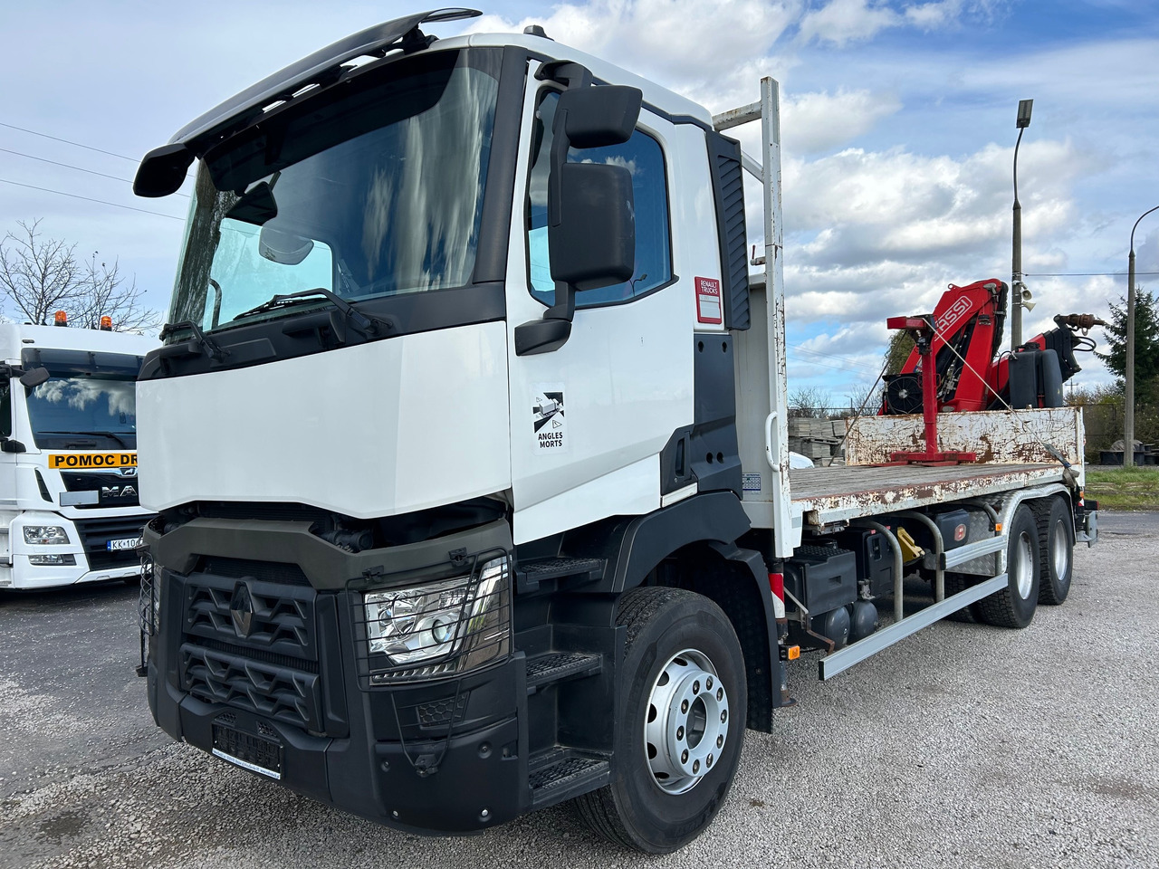 RENAULT C380 6X4 / FASSI F215A + REMOTE / ROTATOR - Kamion me vinç: foto 1 RENAULT C380 6X4 / FASSI F215A + REMOTE / ROTATOR - Kamion me vinç: foto 1