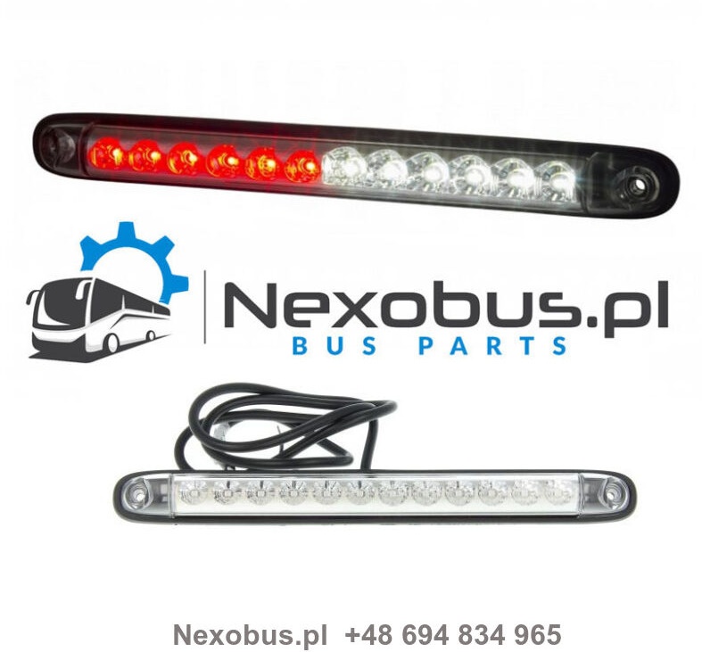 Lampa tył przeciwmgielna/cofania Vanhool TX biały klosz - Dritat e pasme për Autobus: foto 1 Lampa tył przeciwmgielna/cofania Vanhool TX biały klosz - Dritat e pasme për Autobus: foto 1