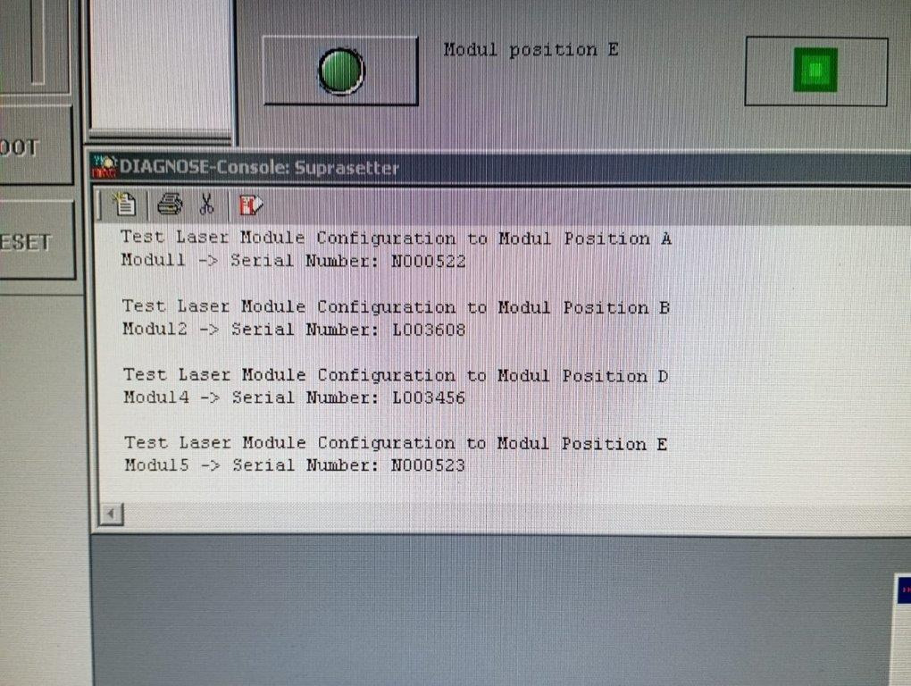 8up thermal ctp Heidelberg Suprasetter 105 with MCL and Prinect Metashooter 11 - Makinë printimi: foto 3 8up thermal ctp Heidelberg Suprasetter 105 with MCL and Prinect Metashooter 11 - Makinë printimi: foto 3