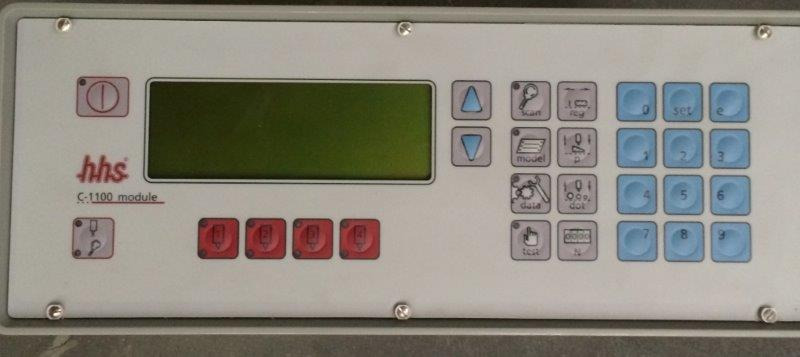 Baumer HHS hotmelt gluing system with C 1100-8 controller and hotmelt tank HHS HMP-04-1x2-PDE - Makinë palosëse: foto 1 Baumer HHS hotmelt gluing system with C 1100-8 controller and hotmelt tank HHS HMP-04-1x2-PDE - Makinë palosëse: foto 1