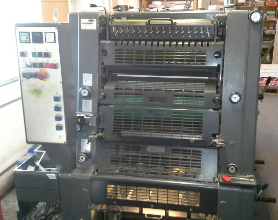 Heidelberg GTO 52-4-P3 four-color offset press - Makinë për printim ofset: foto 1 Heidelberg GTO 52-4-P3 four-color offset press - Makinë për printim ofset: foto 1