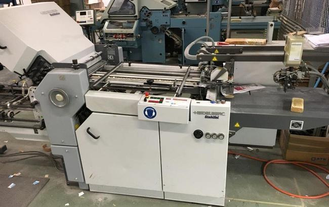 Heidelberg / Stahl Ti 52-6-KBK-Fi-SAK 56 buckle plate folding machine - Makinë palosëse: foto 2 Heidelberg / Stahl Ti 52-6-KBK-Fi-SAK 56 buckle plate folding machine - Makinë palosëse: foto 2