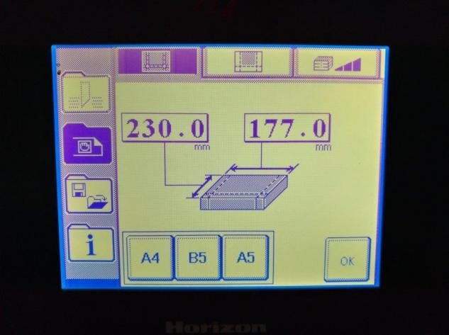 Horizon HT-30 autom. Rotary three-knife trimmer - Makinë për prerje letre: foto 4 Horizon HT-30 autom. Rotary three-knife trimmer - Makinë për prerje letre: foto 4