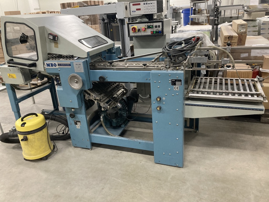MBO buckle plate folding machine T 500-4-F - Makinë palosëse: foto 1 MBO buckle plate folding machine T 500-4-F - Makinë palosëse: foto 1