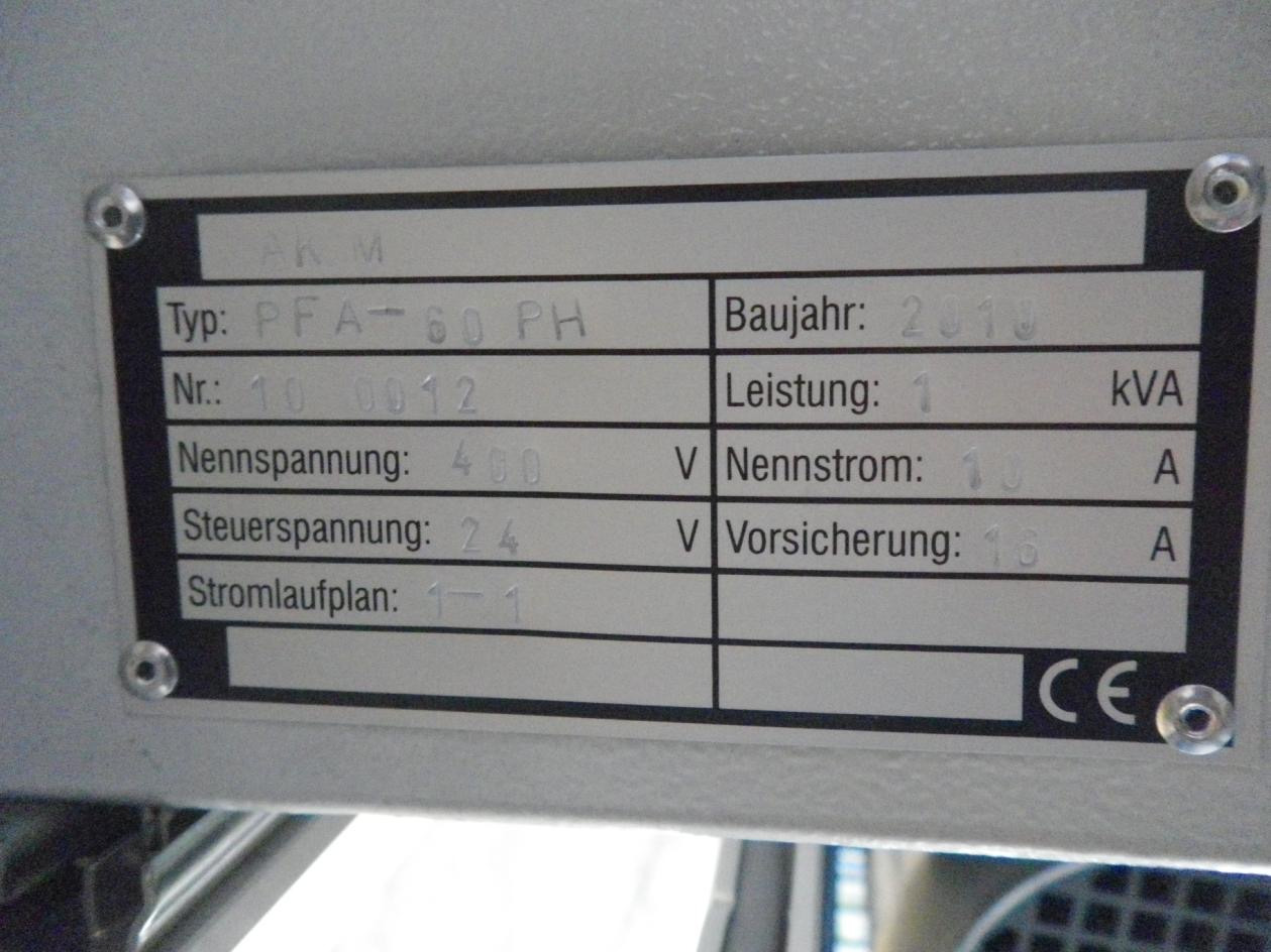 AKM PFA-60 Pharma prefolder delivery with press - Makineri industriale: foto 2 AKM PFA-60 Pharma prefolder delivery with press - Makineri industriale: foto 2