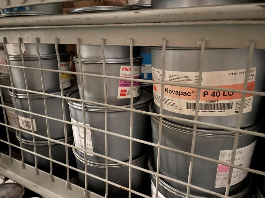 Offset Printing Ink Stock Printing Ink Remnants Special Colors Original Packed - Makinë për printim ofset: foto 5 Offset Printing Ink Stock Printing Ink Remnants Special Colors Original Packed - Makinë për printim ofset: foto 5