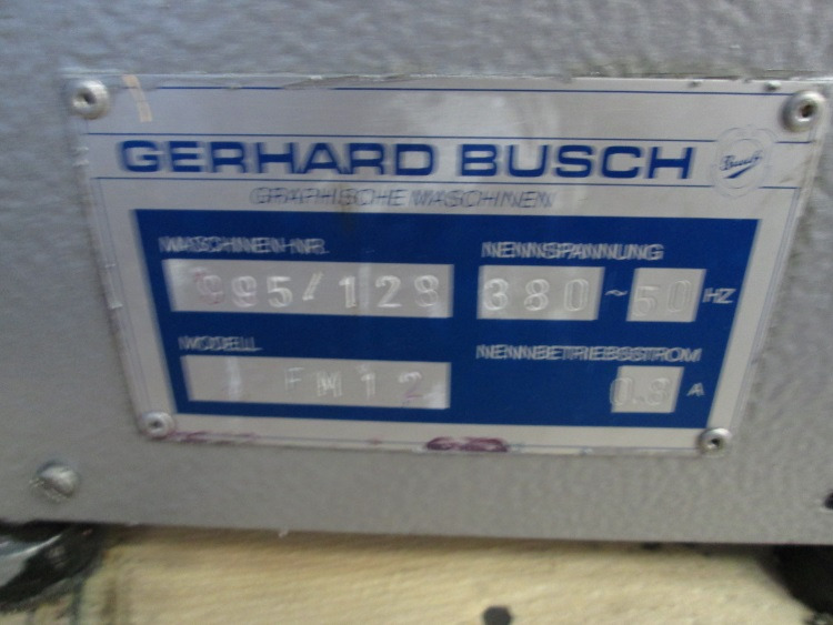 Paint mixer Busch FM 12 with 2 mixing containers - Makinë printimi: foto 5 Paint mixer Busch FM 12 with 2 mixing containers - Makinë printimi: foto 5