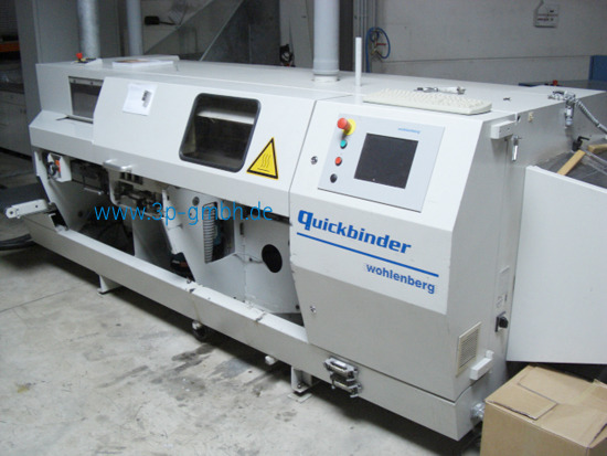 Perfect Binder WOHLENBERG QUICKBINDER with PUR and Gazingunit - Makinë lidhëse: foto 1 Perfect Binder WOHLENBERG QUICKBINDER with PUR and Gazingunit - Makinë lidhëse: foto 1