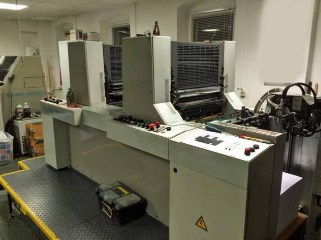 Roland Practica PRZ 00 two-color offset press - Makinë për printim ofset: foto 2 Roland Practica PRZ 00 two-color offset press - Makinë për printim ofset: foto 2