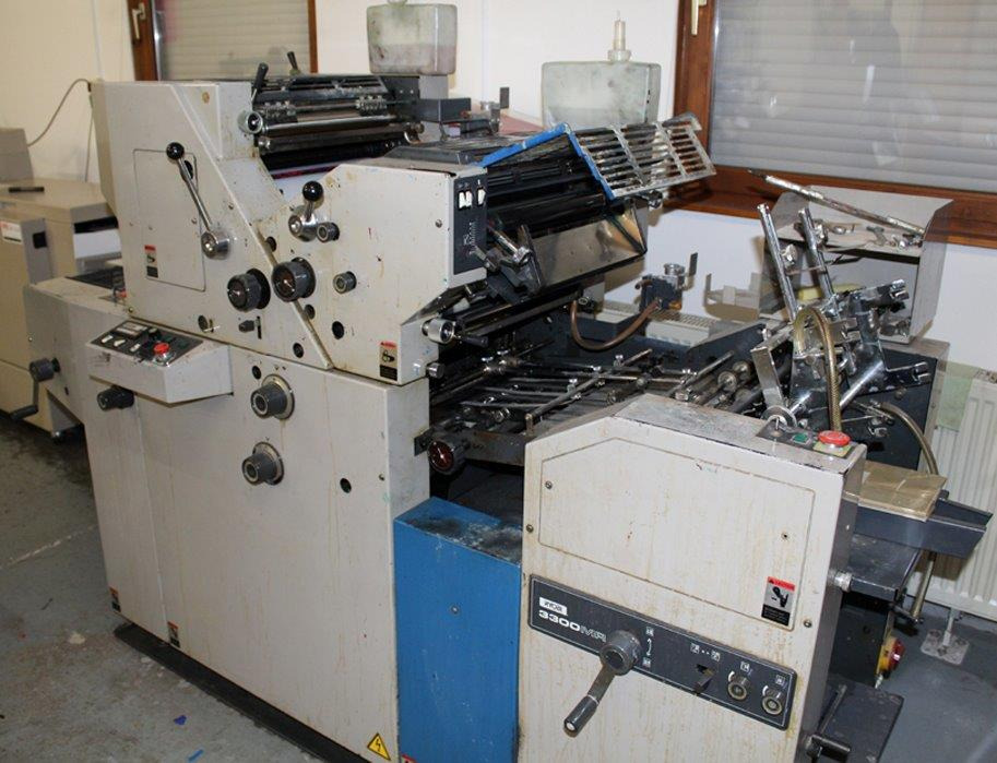 Ryobi 3300 MR two color offset printing machine - Makinë për printim ofset: foto 1 Ryobi 3300 MR two color offset printing machine - Makinë për printim ofset: foto 1