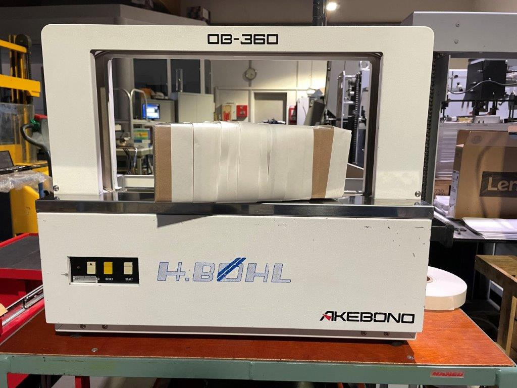 Table - banding machine Akebono OB 360 - Makineri paketimi: foto 1 Table - banding machine Akebono OB 360 - Makineri paketimi: foto 1
