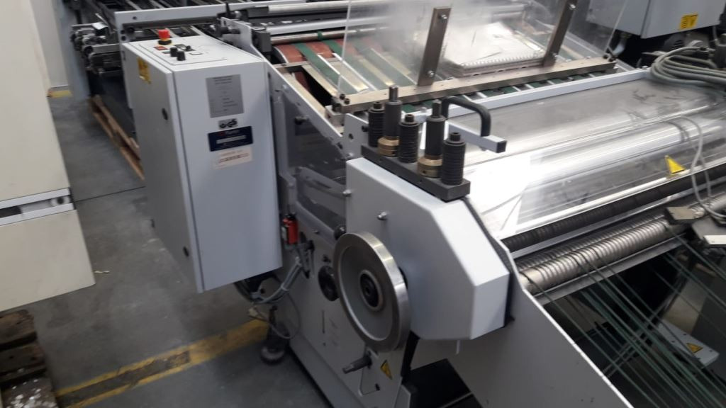 Vertical stack delivery with compression station Heidelberg Stahlfolder VSA 86 H - Makinë palosëse: foto 1 Vertical stack delivery with compression station Heidelberg Stahlfolder VSA 86 H - Makinë palosëse: foto 1