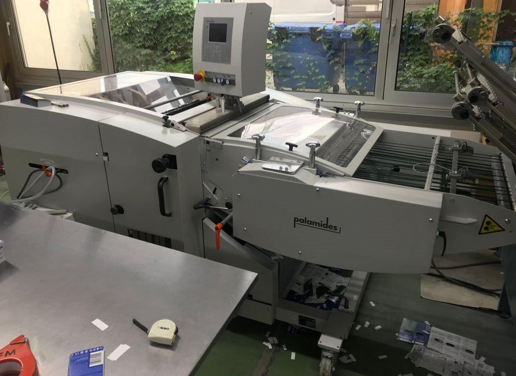 Automatic 5-fold bundle delivery Palamides delta 705 with MBO interface - Makinë palosëse: foto 1 Automatic 5-fold bundle delivery Palamides delta 705 with MBO interface - Makinë palosëse: foto 1