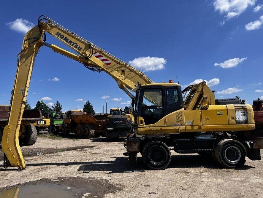 Komatsu PW220MH MH - Ekskavator për mbetje: foto 1 Komatsu PW220MH MH - Ekskavator për mbetje: foto 1