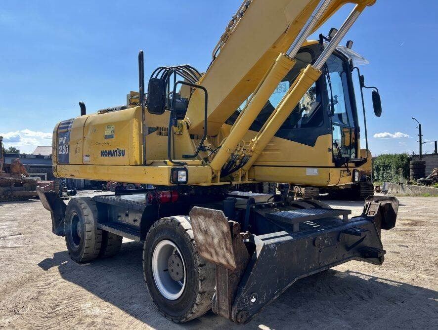 Komatsu PW220MH MH - Ekskavator për mbetje: foto 4 Komatsu PW220MH MH - Ekskavator për mbetje: foto 4