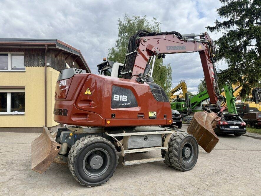 Liebherr A918 Compact - Ekskavator me goma: foto 1 Liebherr A918 Compact - Ekskavator me goma: foto 1