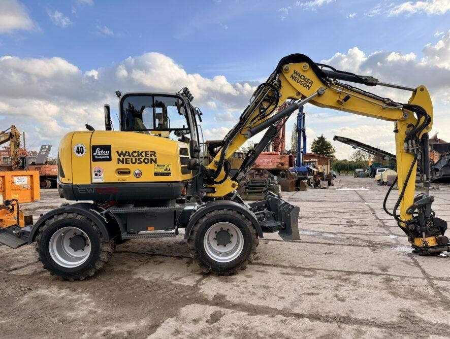 Wacker Neuson EW100 - Ekskavator me goma: foto 1 Wacker Neuson EW100 - Ekskavator me goma: foto 1