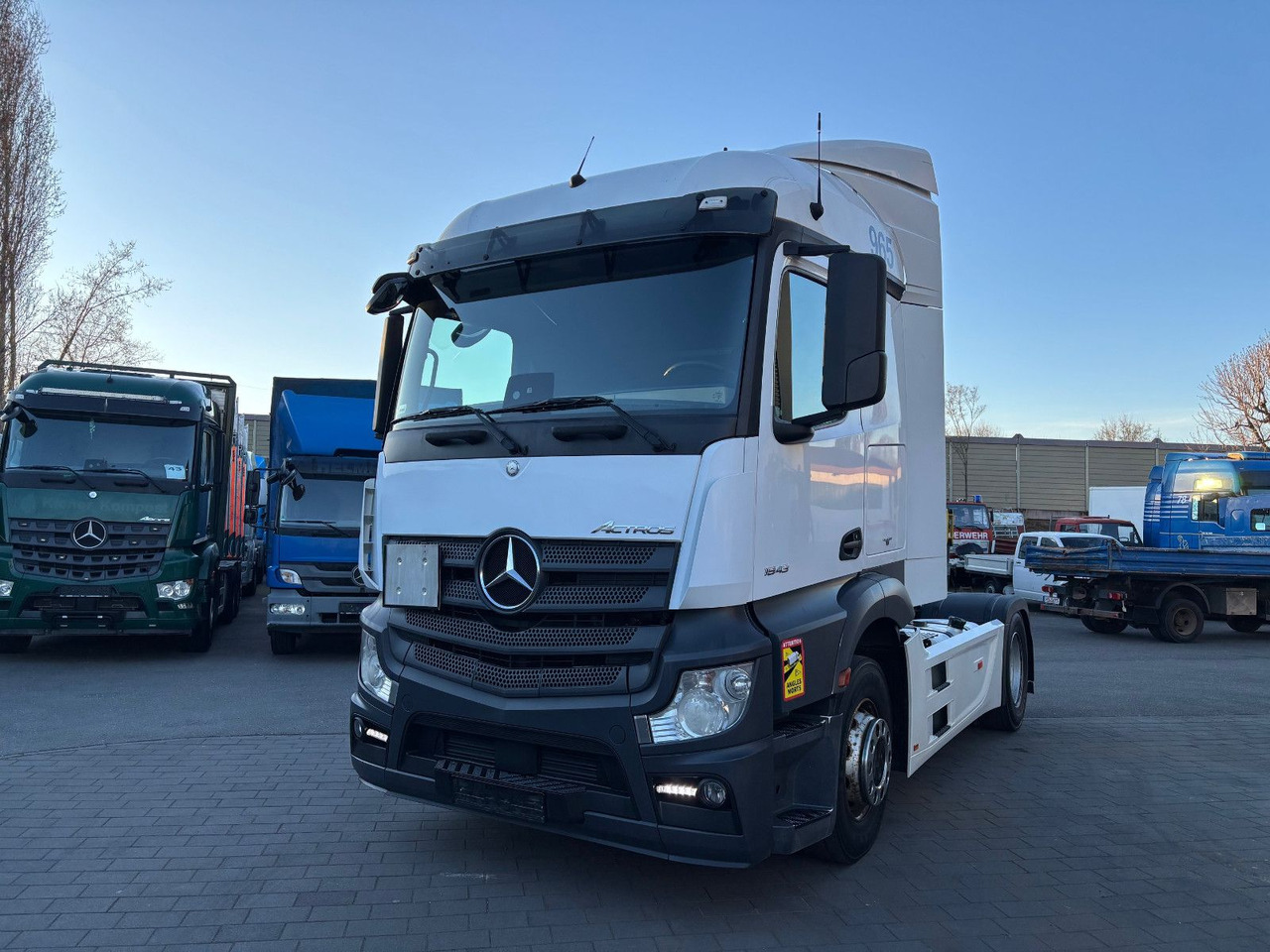 Mercedes-Benz Actros 1843 1845 - Gjysmë-kamion: foto 4 Mercedes-Benz Actros 1843 1845 - Gjysmë-kamion: foto 4