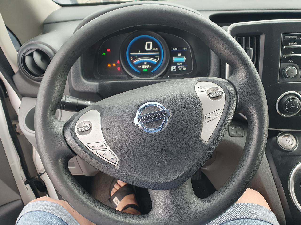 Nissan e-NV200 ELEKTRYK 40 Kwh 250 -300 km klima kamera - Furgon i vogël, Furgon elektrik: foto 5 Nissan e-NV200 ELEKTRYK 40 Kwh 250 -300 km klima kamera - Furgon i vogël, Furgon elektrik: foto 5
