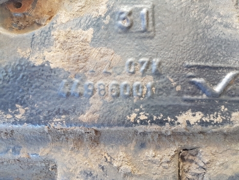 Kutia e marsheve për Traktor New Holland Tm130, Tm120, Tm140 Transmission Housing 47125398, 44985001: foto 8