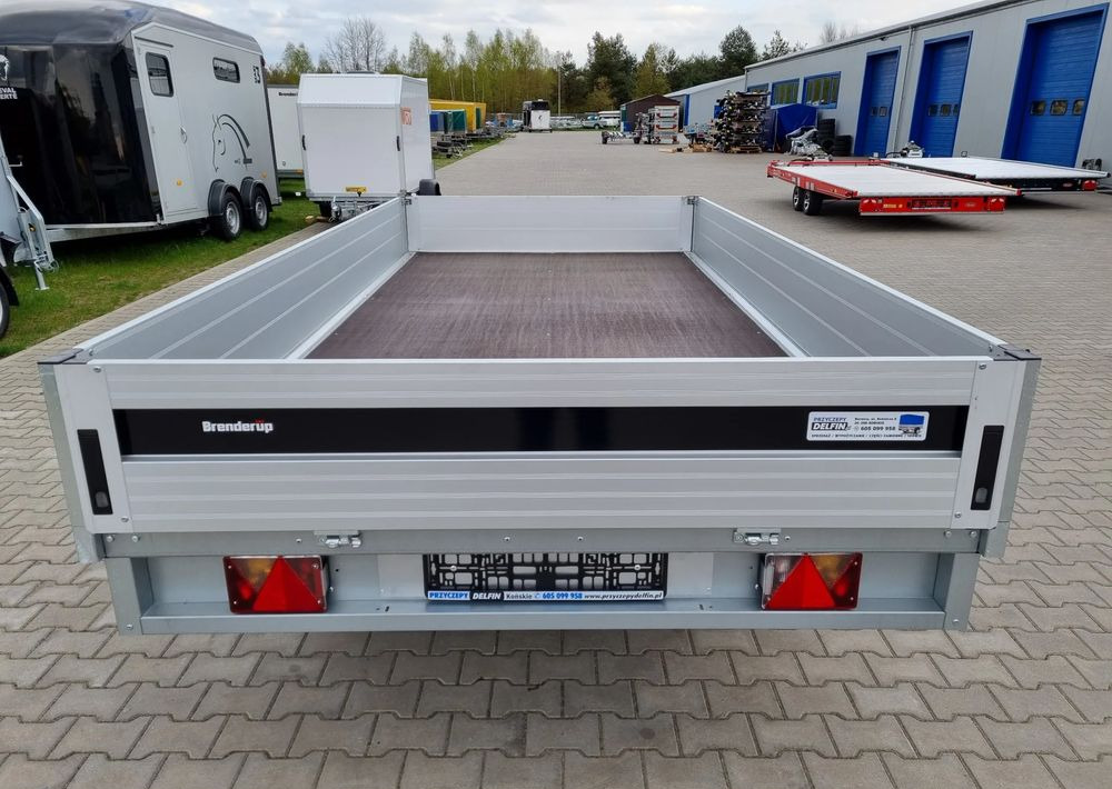 BRENDERUP 5375 ATB - 375 x 180 cm / 2500 kg - przyczepa skrzyniowa budowlana transportowa ciężarowa - Rimorkio e hapur/ Platformë: foto 4 BRENDERUP 5375 ATB - 375 x 180 cm / 2500 kg - przyczepa skrzyniowa budowlana transportowa ciężarowa - Rimorkio e hapur/ Platformë: foto 4