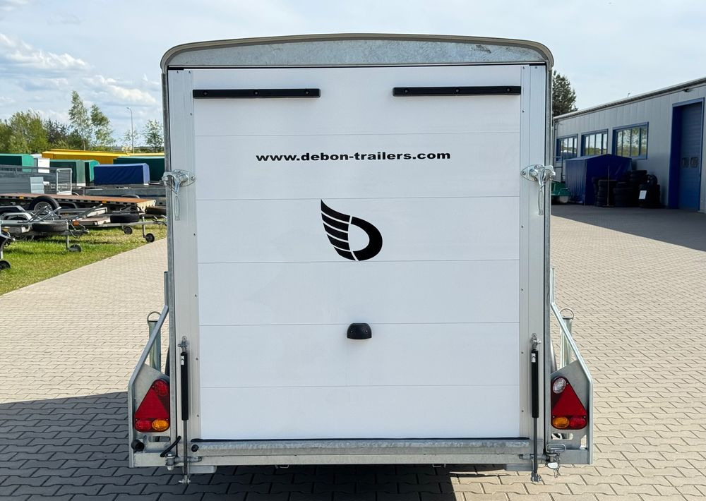 DEBON Debon Cargo 1300 + drzwi boczne | 300 x 150 x 170 cm / 750 - 1300 kg - Rimorkio me vagonetë të mbyllur: foto 4 DEBON Debon Cargo 1300 + drzwi boczne | 300 x 150 x 170 cm / 750 - 1300 kg - Rimorkio me vagonetë të mbyllur: foto 4