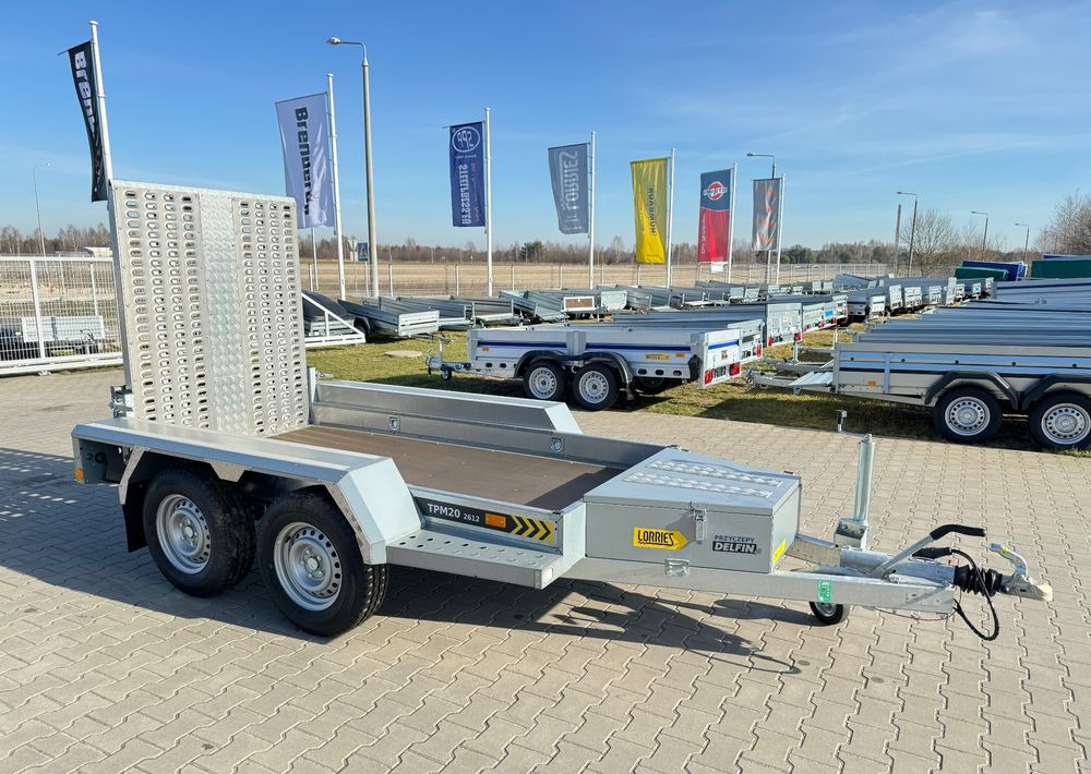 LORRIES TPM20 - przyczepa do przewozu koparki, bobcat , koparka 2700 kg - Rimorkio për makineri ndërtimi: foto 1 LORRIES TPM20 - przyczepa do przewozu koparki, bobcat , koparka 2700 kg - Rimorkio për makineri ndërtimi: foto 1