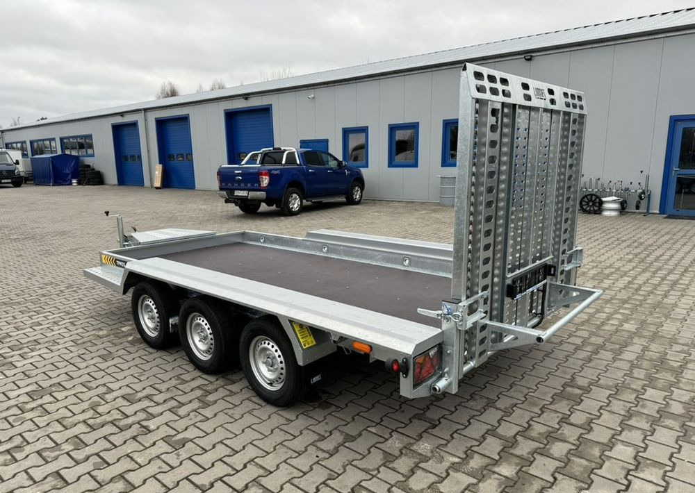 Rimorkio për makineri ndërtimi i ri LORRIES TPM35-4017 402x175 cm DMC 3500kg przyczepa 3 osiowa pod koparkę budowlanka: foto 6