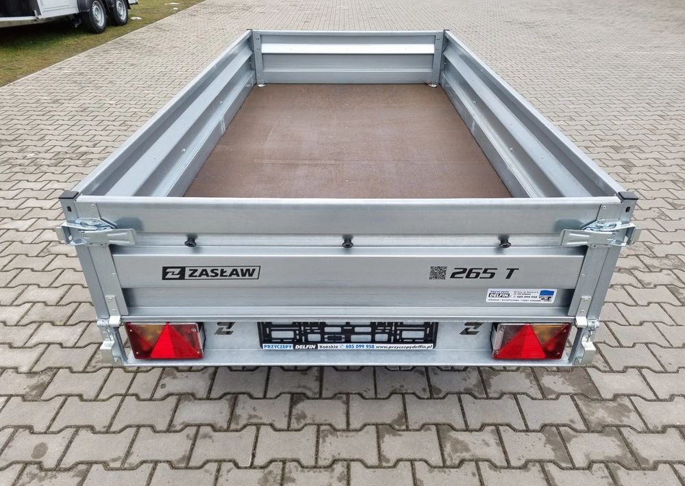 ZASŁAW 265T | 265 x 132 / 750 kg/ 2 osie / lekka przyczepa skrzyniowa - Rimorkio e hapur/ Platformë: foto 5 ZASŁAW 265T | 265 x 132 / 750 kg/ 2 osie / lekka przyczepa skrzyniowa - Rimorkio e hapur/ Platformë: foto 5