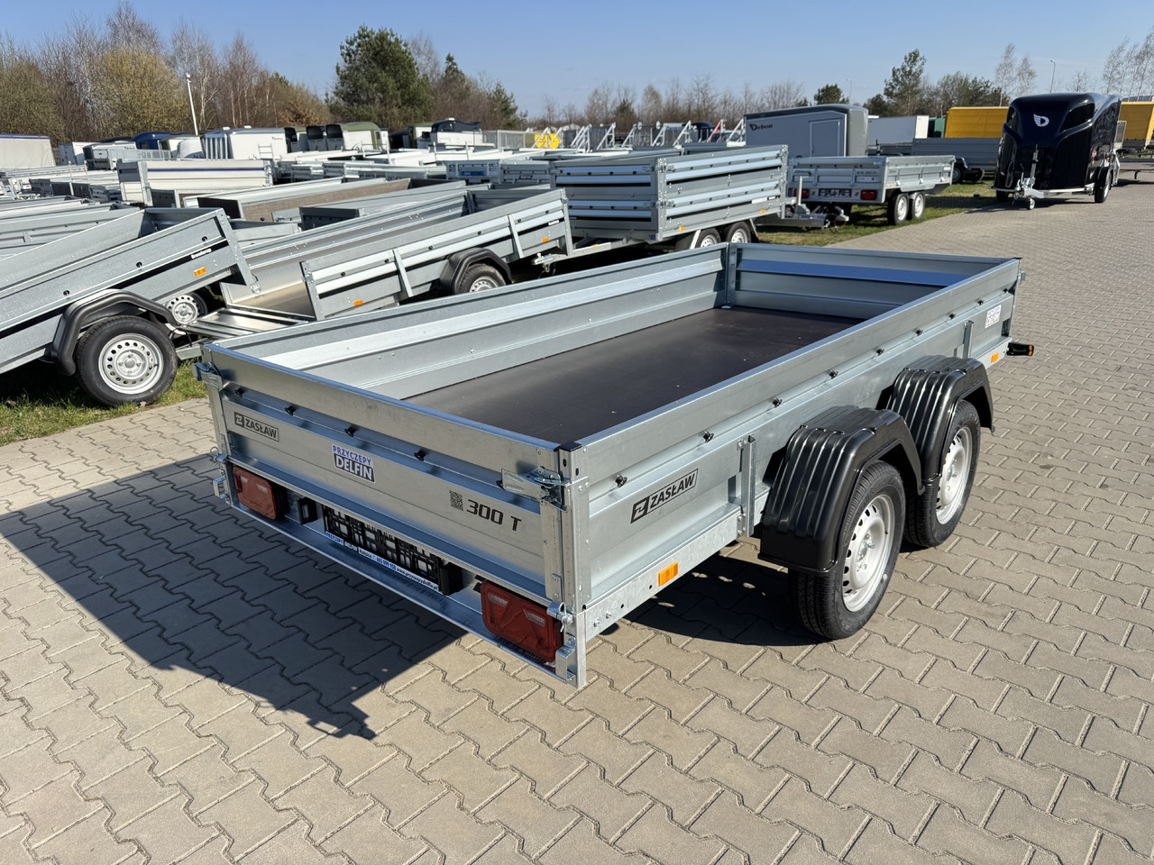 ZASŁAW 300T - przyczepa skrzyniowa 2 osie / 750kg - Rimorkio makine: foto 4 ZASŁAW 300T - przyczepa skrzyniowa 2 osie / 750kg - Rimorkio makine: foto 4