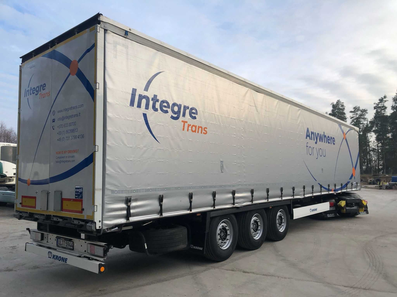 Krone 2023 rok, 93 m3,waga 6200 kg,Certyfikat XL, Multilock, z Niemiec - Gjysmë rimorkio me tendë: foto 3 Krone 2023 rok, 93 m3,waga 6200 kg,Certyfikat XL, Multilock, z Niemiec - Gjysmë rimorkio me tendë: foto 3