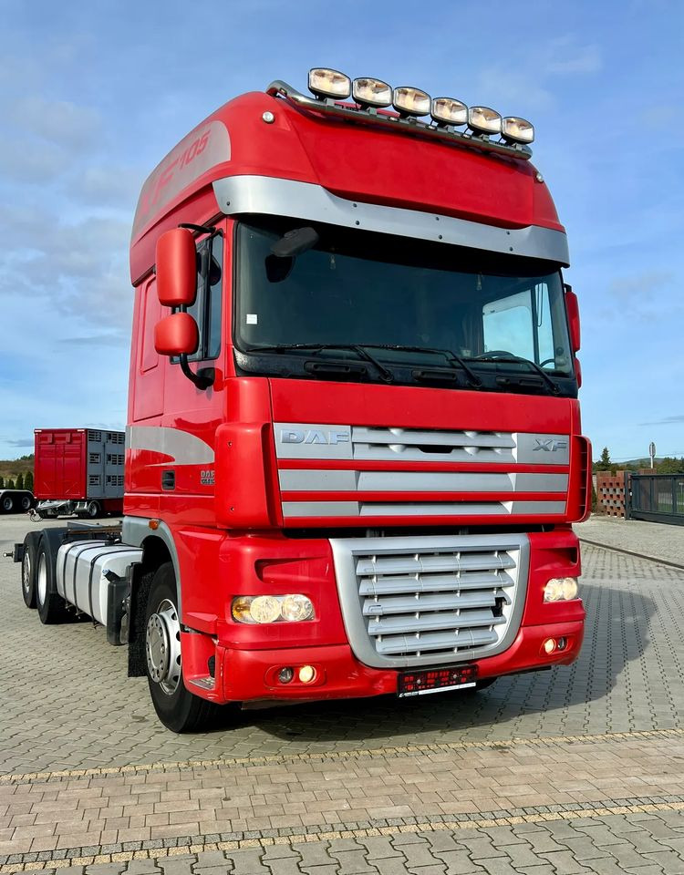 DAF XF105.510 | 6x2 | Pod zabudowę |Os podnoszona i skrętna | Retarder | Webasto | Klimatyzacja - Kamion kabinë-shasi: foto 1 DAF XF105.510 | 6x2 | Pod zabudowę |Os podnoszona i skrętna | Retarder | Webasto | Klimatyzacja - Kamion kabinë-shasi: foto 1