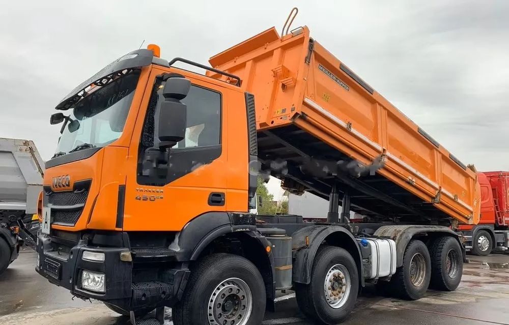 Iveco Trakker 450 E6 / BB/ 8x4 / Wywrotka Meiller 3-stronna / Bordmatik / Automat / Retarder - Kamion vetëshkarkues: foto 2 Iveco Trakker 450 E6 / BB/ 8x4 / Wywrotka Meiller 3-stronna / Bordmatik / Automat / Retarder - Kamion vetëshkarkues: foto 2