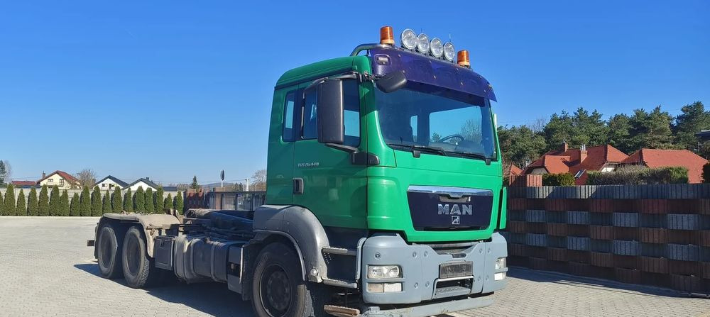 MAN TGS 26.440 Hakowiec Meiller-Kipper | 6x4 | Manual/Euro 6 - Kamion vetëngarkues: foto 1 MAN TGS 26.440 Hakowiec Meiller-Kipper | 6x4 | Manual/Euro 6 - Kamion vetëngarkues: foto 1