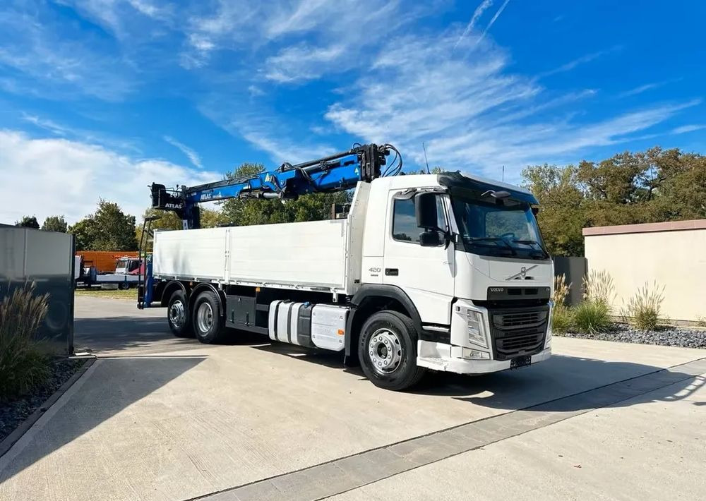Volvo FM420 6x2 | HDS Atlas AK 186-3 z przestrzenią ładunkową | Euro6 |238 000 km - Makineritë e tjera: foto 1 Volvo FM420 6x2 | HDS Atlas AK 186-3 z przestrzenią ładunkową | Euro6 |238 000 km - Makineritë e tjera: foto 1