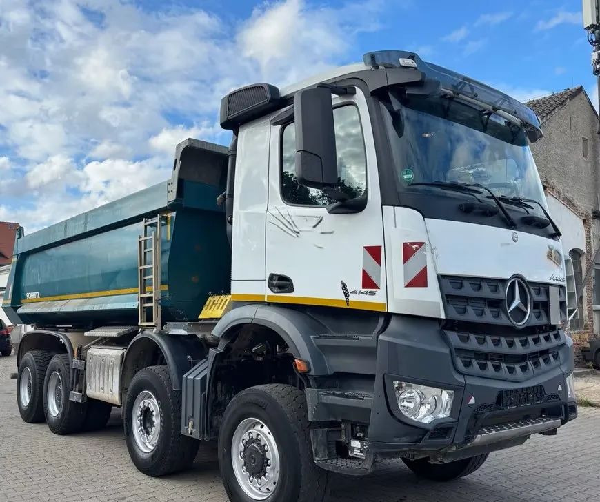 Mercedes-Benz Mercedes-Benz Arocs 4145AK 8x6 Allrad | Wywrotka Schmitz Mulda z hydrauliczną zabudową kiprującą | Euro 6c | Przebieg: 144 249 km !!!! - Kamion vetëshkarkues: foto 3 Mercedes-Benz Mercedes-Benz Arocs 4145AK 8x6 Allrad | Wywrotka Schmitz Mulda z hydrauliczną zabudową kiprującą | Euro 6c | Przebieg: 144 249 km !!!! - Kamion vetëshkarkues: foto 3