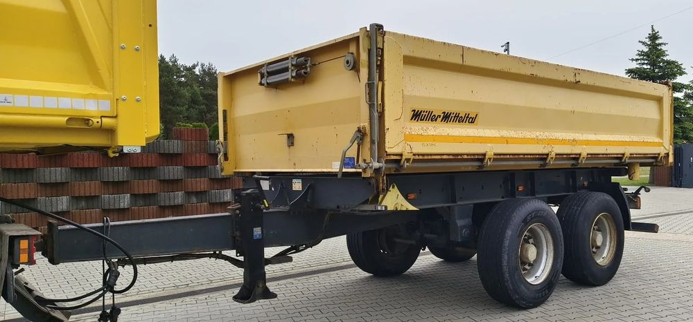 Miller Tandem R180 | Wywrotka 3-stronna | Pneumatyczne zawieszenie | Bordmatik | 2013 | Oś podnoszona - Rimorkio vetëshkarkuese: foto 2 Miller Tandem R180 | Wywrotka 3-stronna | Pneumatyczne zawieszenie | Bordmatik | 2013 | Oś podnoszona - Rimorkio vetëshkarkuese: foto 2