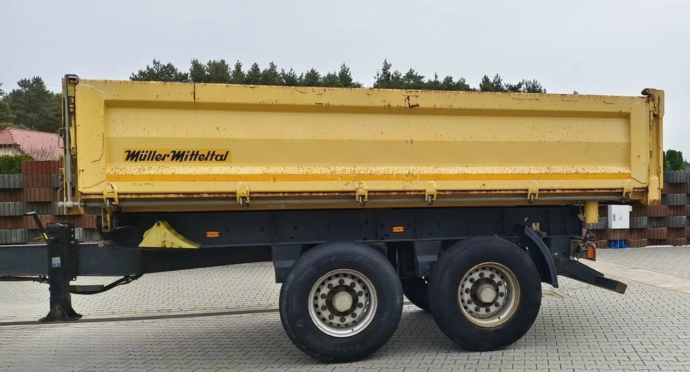 Miller Tandem R180 | Wywrotka 3-stronna | Pneumatyczne zawieszenie | Bordmatik | 2013 | Oś podnoszona - Rimorkio vetëshkarkuese: foto 3 Miller Tandem R180 | Wywrotka 3-stronna | Pneumatyczne zawieszenie | Bordmatik | 2013 | Oś podnoszona - Rimorkio vetëshkarkuese: foto 3