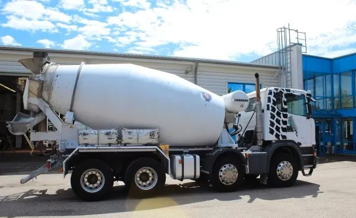 Scania G 410 8x4 – betonowóz Liebherr HTM 904 (9 m³) - Autobetoniere: foto 1 Scania G 410 8x4 – betonowóz Liebherr HTM 904 (9 m³) - Autobetoniere: foto 1