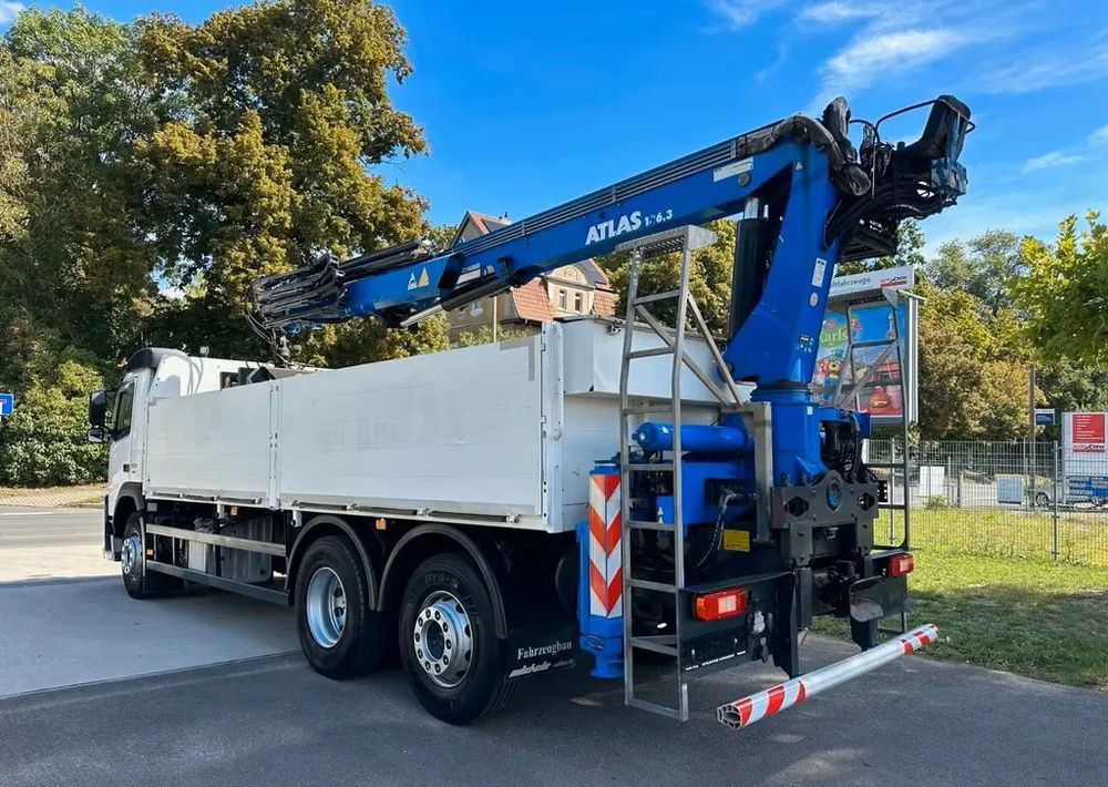 Volvo FM420 6x2 | HDS Atlas AK 186-3 z przestrzenią ładunkową | Euro6 |238 000 km - Kamion me karroceri të hapur, Kamion me vinç: foto 2 Volvo FM420 6x2 | HDS Atlas AK 186-3 z przestrzenią ładunkową | Euro6 |238 000 km - Kamion me karroceri të hapur, Kamion me vinç: foto 2