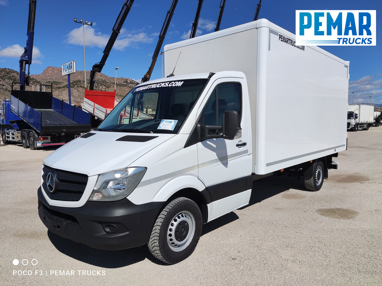 MERCEDES-BENZ SPRINTER 316 CAJA CERRADA 160 CV EURO 6 - Kamioncine me kontinier: foto 1 MERCEDES-BENZ SPRINTER 316 CAJA CERRADA 160 CV EURO 6 - Kamioncine me kontinier: foto 1