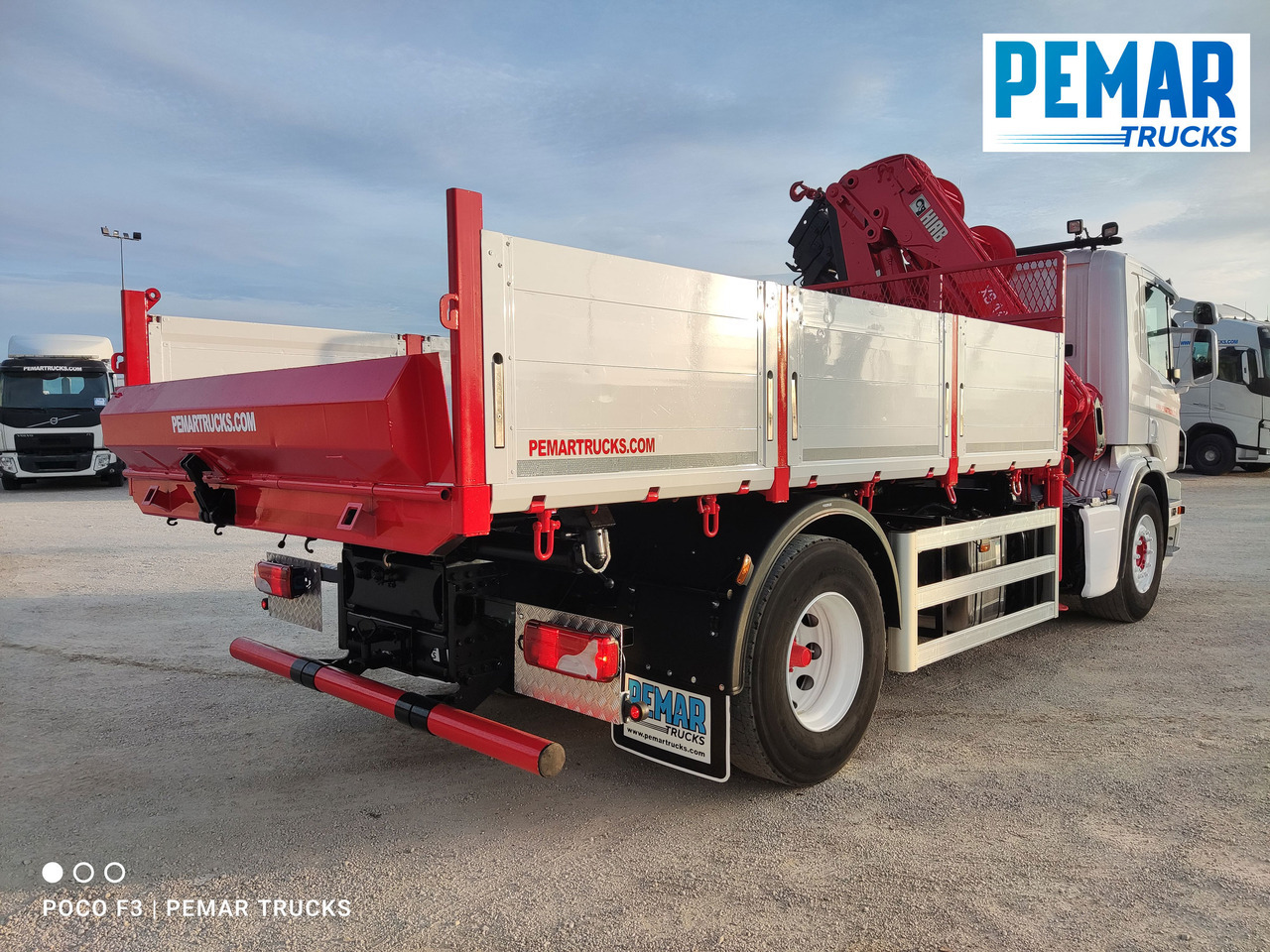 SCANIA P 280 GRUA BASCULANTE 18T EURO 6 - Kamion me vinç: foto 5 SCANIA P 280 GRUA BASCULANTE 18T EURO 6 - Kamion me vinç: foto 5